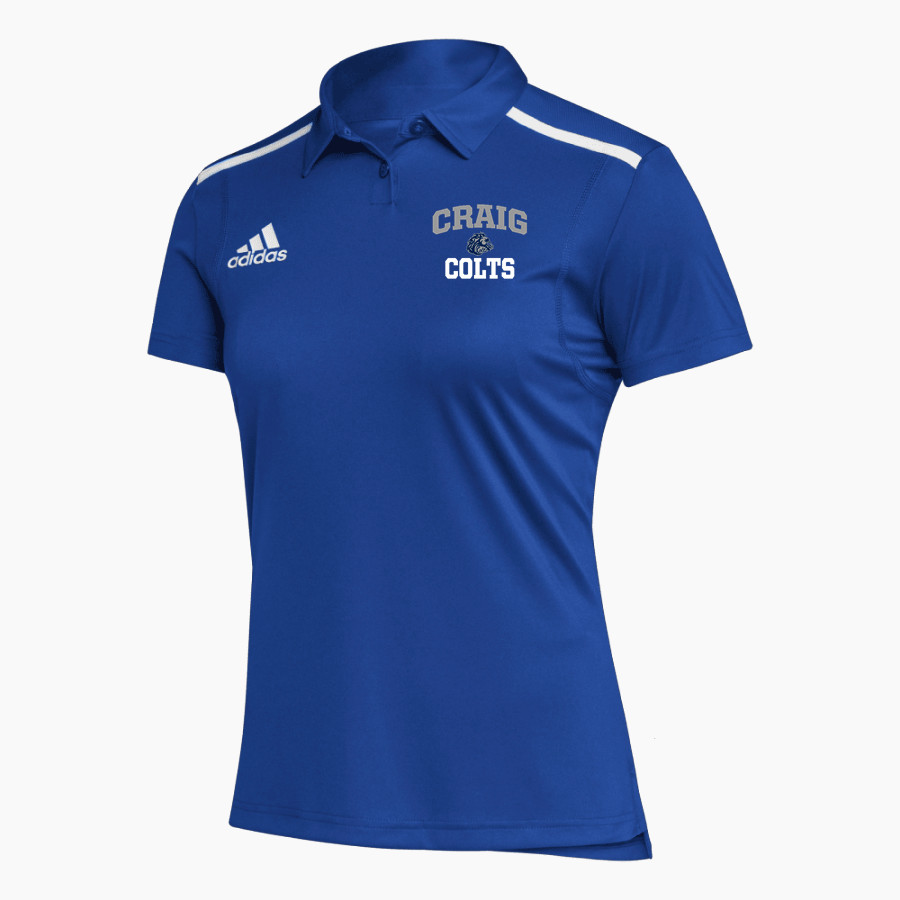 Craig Colts adidas Women's Team Issue Polo Shirt