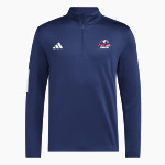 AMERICAN HIGH SCHOOL EAGLES adidas Men's 1/2 Zip Golf Jacket Front Thumbnail
