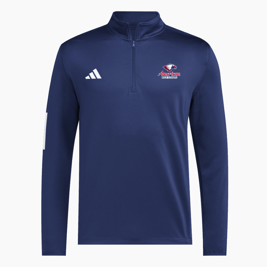 AMERICAN HIGH SCHOOL EAGLES adidas Men's 1/2 Zip Golf Jacket