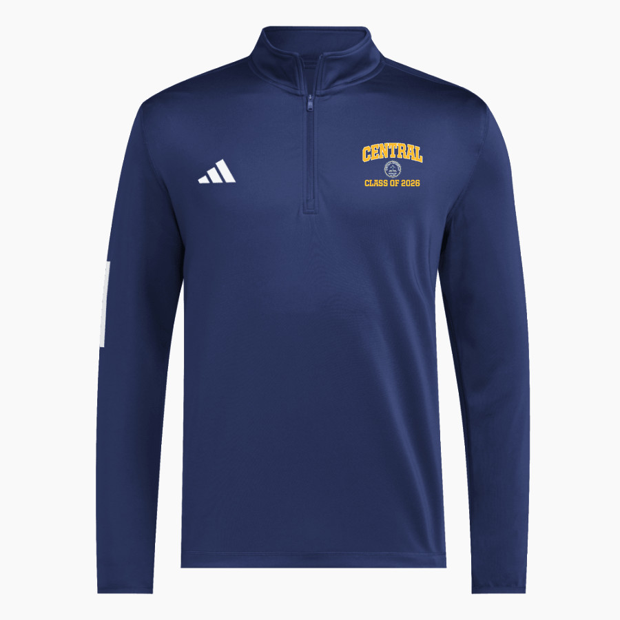 CENTRAL CHRISTIAN SCHOOL SAINTS <span class="pdp-name-mascot">CENTRAL SAINTS</span> adidas Men's 1/2 Zip Golf Jacket