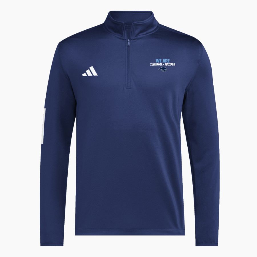 ZUMBROTA-MAZEPPA HIGH SCHOOL COUGARS <span class="pdp-name-mascot">ZUMBROTA - MAZEPPA COUGARS</span> adidas Men's 1/2 Zip Golf Jacket