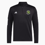 Princeton Montessori School <span class="pdp-name-mascot">Princeton Montessori Deer</span> adidas Men's 1/2 Zip Golf Jacket Front Thumbnail