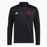 Pleasanton Middle School Panthers <span class="pdp-name-mascot">Pleasanton Panthers</span> adidas Men's 1/2 Zip Golf Jacket Front Thumbnail
