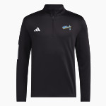 BATH HIGH SCHOOL WILDCATS adidas Men's 1/2 Zip Golf Jacket Front Thumbnail