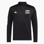Garfield Bulldogs adidas Men's 1/2 Zip Golf Jacket Front Thumbnail