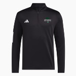 Mid-Pacific Owls <span class="pdp-name-mascot">Mid-Pacific Owls</span> adidas Men's 1/2 Zip Golf Jacket Front Thumbnail