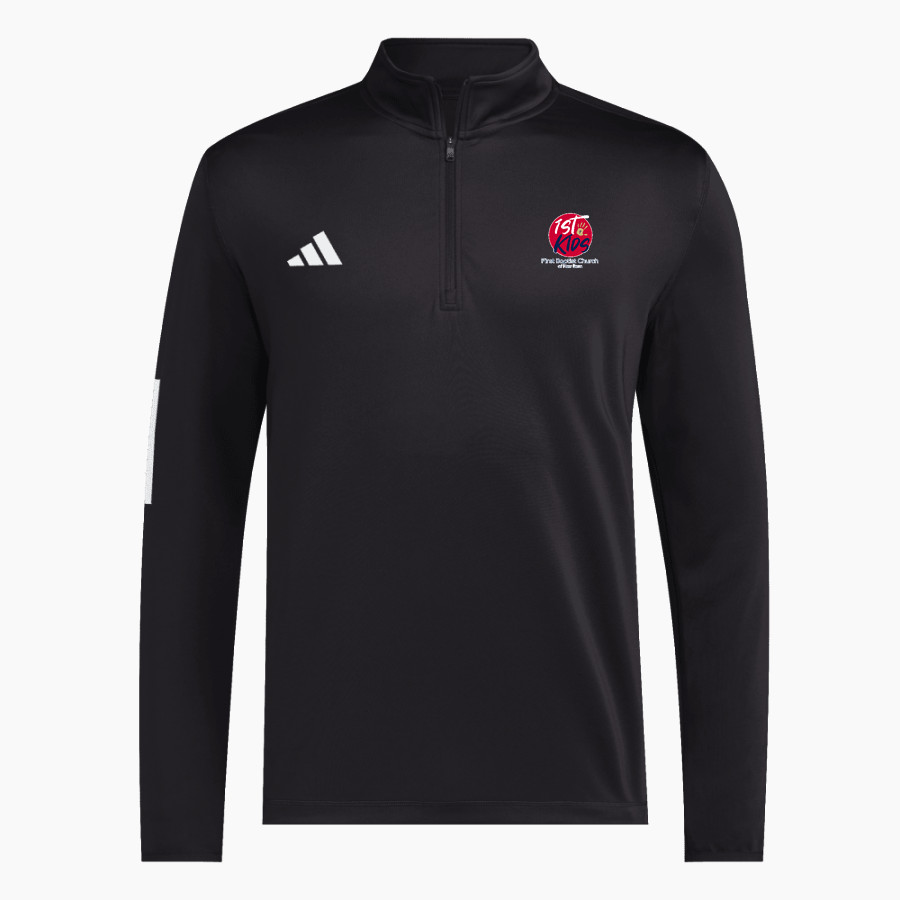 First Baptist First Baptist Church <span class="pdp-name-mascot">First Baptist Church of New Bern</span> adidas Men's 1/2 Zip Golf Jacket