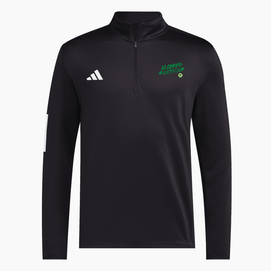 AZ Compass DRAGONS <span class="pdp-name-mascot">Compass Prep DRAGONS</span> adidas Men's 1/2 Zip Golf Jacket