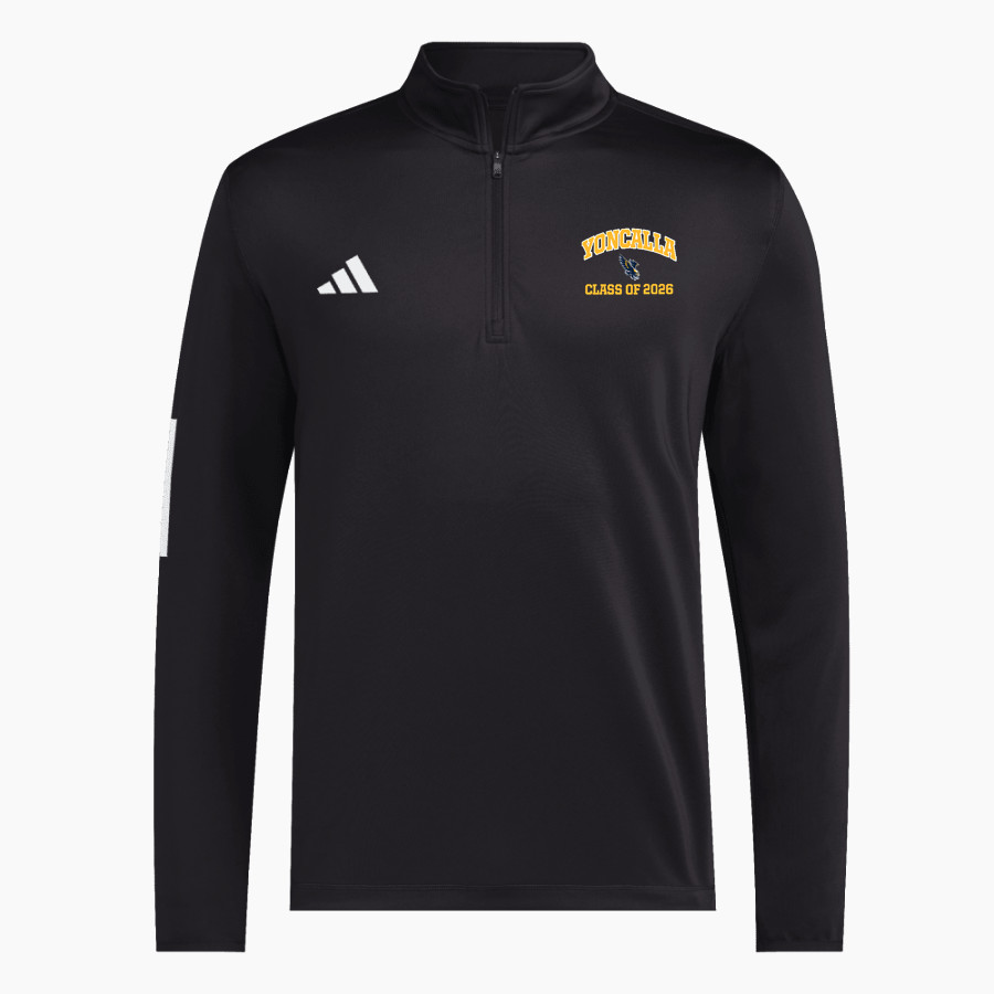 Yoncalla High School Eagles adidas Men's 1/2 Zip Golf Jacket