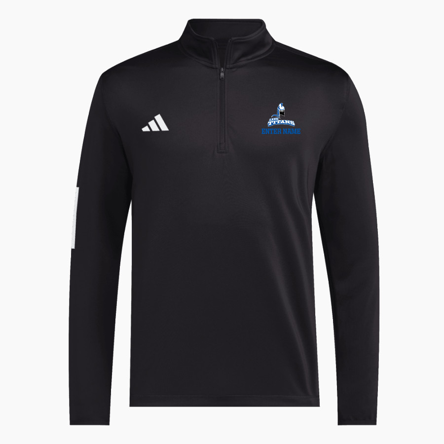 Lane Community College Titans <span class="pdp-name-mascot">Lane Community College Titans</span> adidas Men's 1/2 Zip Golf Jacket