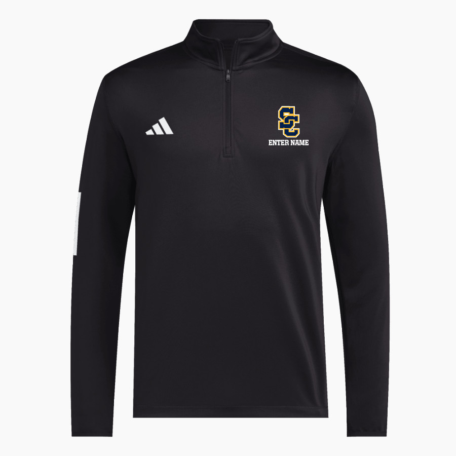 SOLON COMETS The Official Online Store <span class="pdp-name-mascot">SOLON COMETS</span> adidas Men's 1/2 Zip Golf Jacket