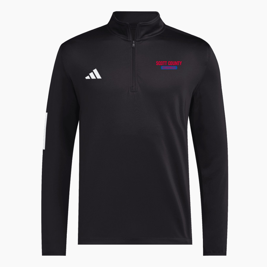 Scott County Cardinals <span class="pdp-name-mascot">Scott County Cardinals</span> adidas Men's 1/2 Zip Golf Jacket