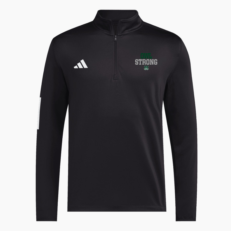 Mid-Pacific Owls <span class="pdp-name-mascot">Mid-Pacific Owls</span> adidas Men's 1/2 Zip Golf Jacket