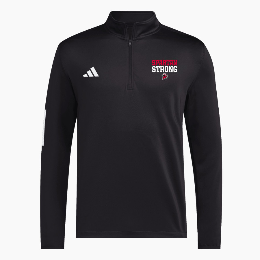 EAST NICOLAUS HIGH SCHOOL SPARTANS <span class="pdp-name-mascot">EAST NICOLAUS SPARTANS</span> adidas Men's 1/2 Zip Golf Jacket
