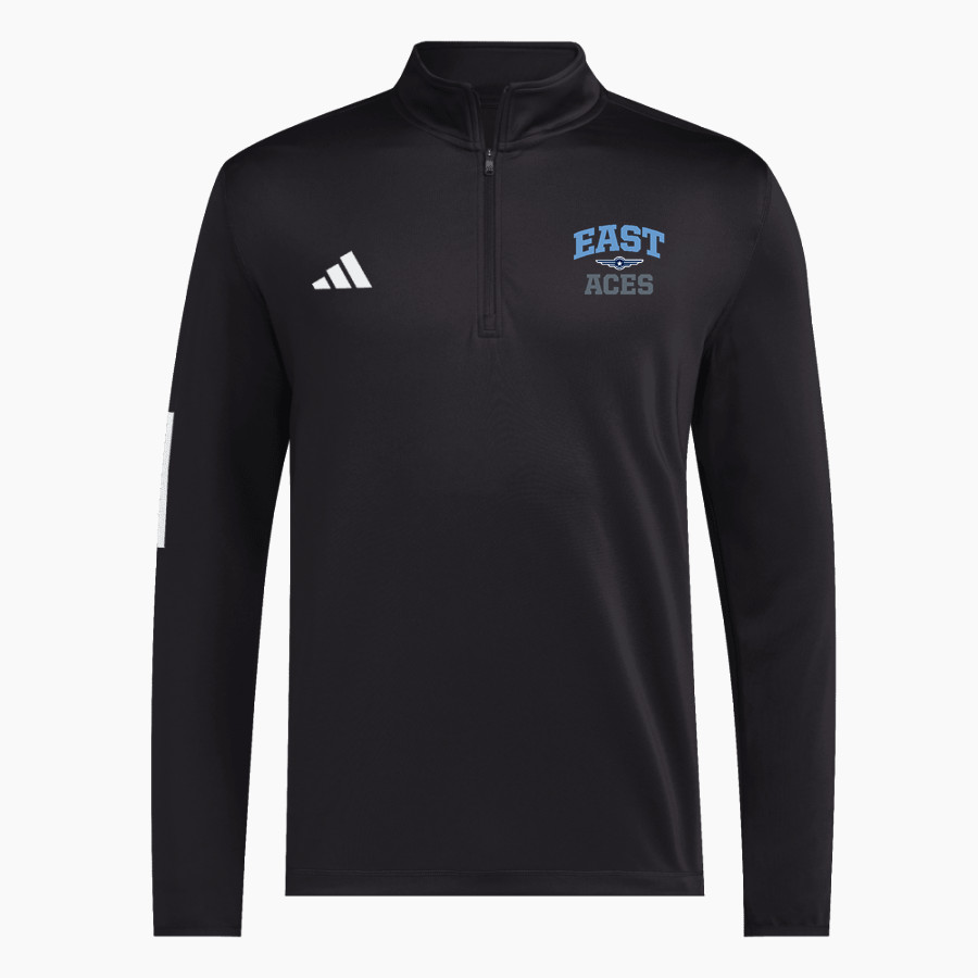 EAST HIGH SCHOOL ACES <span class="pdp-name-mascot">EAST ACES</span> adidas Men's 1/2 Zip Golf Jacket