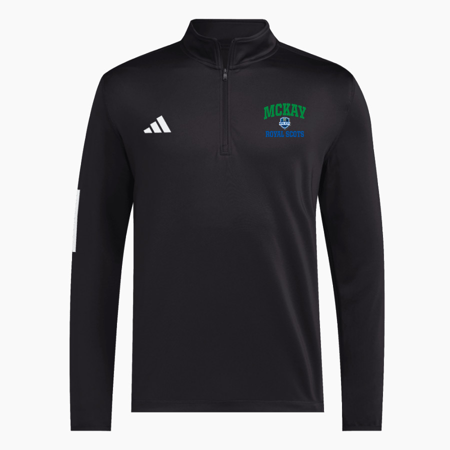 MCKAY HIGH SCHOOL ROYAL SCOTS adidas Men's 1/2 Zip Golf Jacket