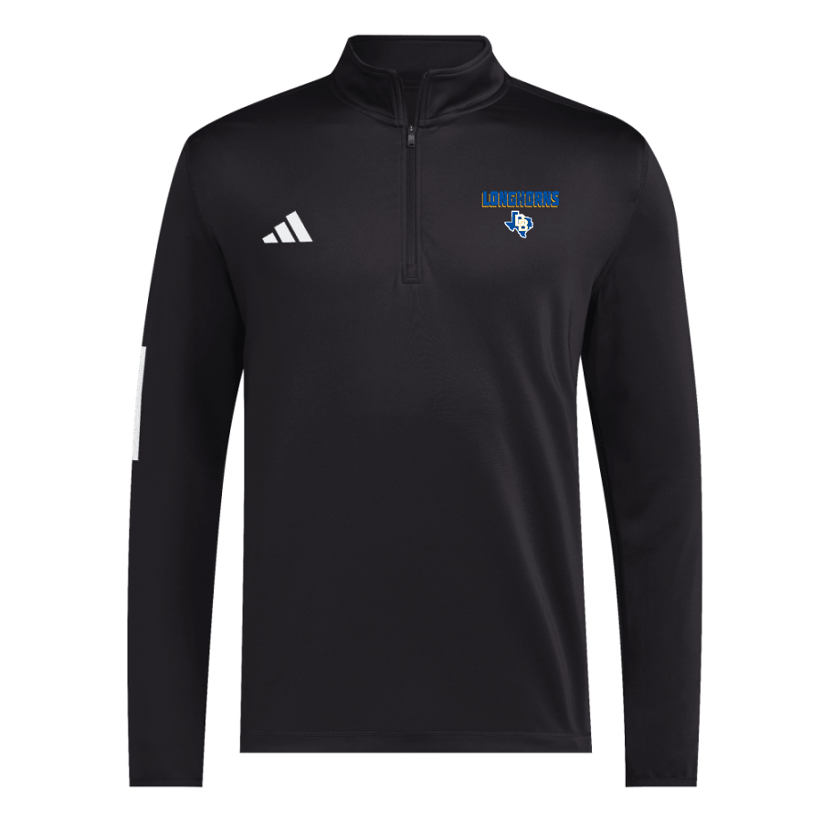 DIME BOX HIGH SCHOOL LONGHORNS <span class="pdp-name-mascot">DIME BOX LONGHORNS</span> adidas Men's 1/2 Zip Golf Jacket