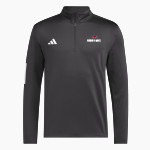 Benedictine University Mesa Redhawks adidas Men's 1/2 Zip Golf Jacket Front Thumbnail