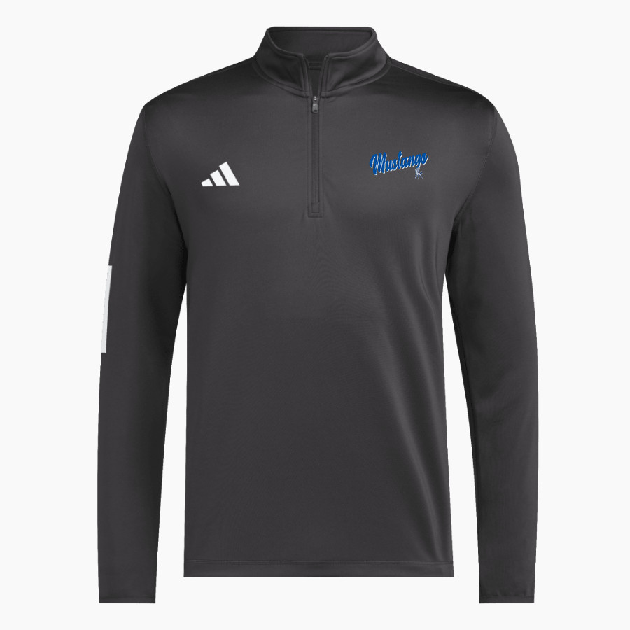 Merrill Mustangs adidas Men's 1/2 Zip Golf Jacket