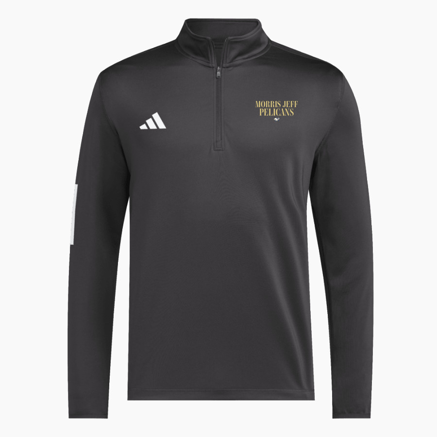 Morris Jeff Pelicans adidas Men's 1/2 Zip Golf Jacket