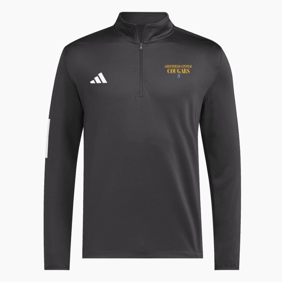 Greenfield Central Cougars Online Store <span class="pdp-name-mascot">Greenfield-Central Cougars</span> adidas Men's 1/2 Zip Golf Jacket