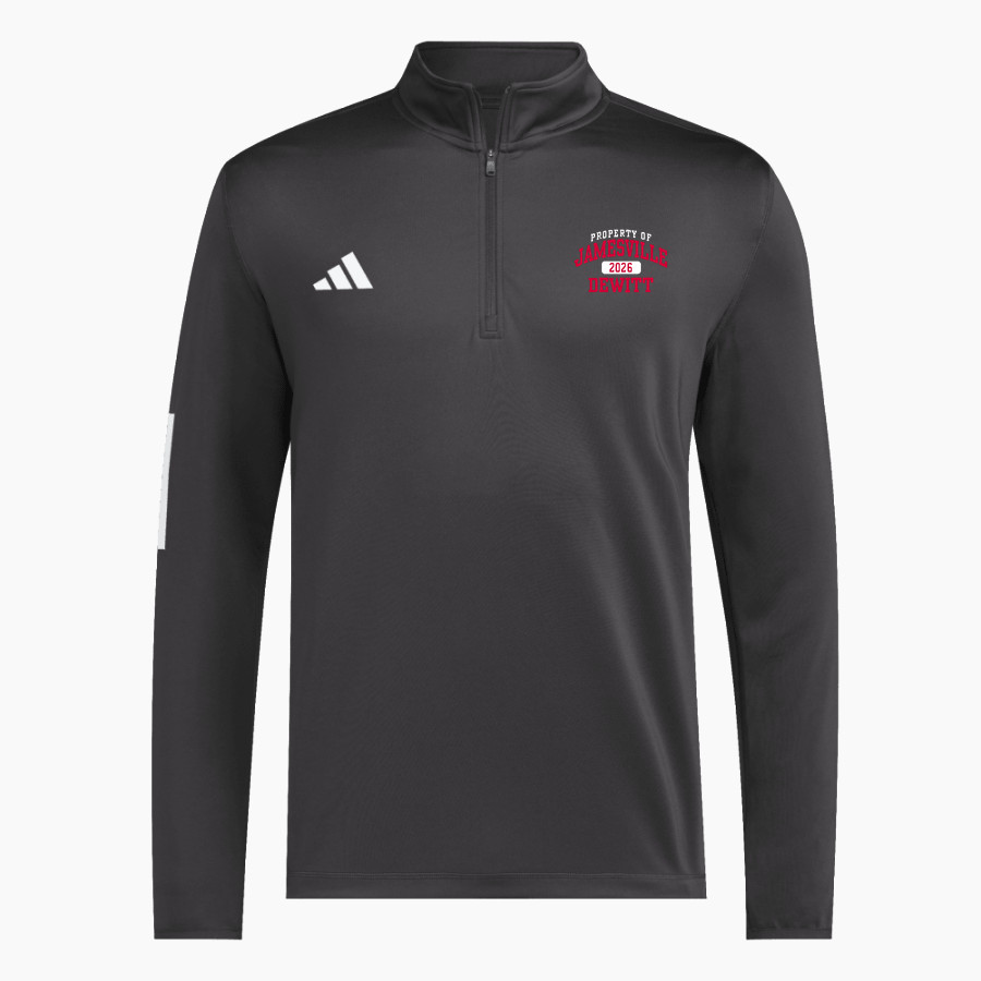 Jamesville DeWitt Red Rams <span class="pdp-name-mascot">Jamesville DeWitt Red Rams or JD Red Rams</span> adidas Men's 1/2 Zip Golf Jacket