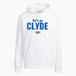 CLYDE HIGH SCHOOL FLIERS <span class="pdp-name-mascot">CLYDE FLIERS</span> adidas Men's Fleece Hoody Front Thumbnail