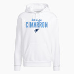 CIMARRON HIGH SCHOOL BLUEJAYS adidas Men's Fleece Hoody Front Thumbnail