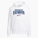 APPLETON EAST PATRIOTS <span class="pdp-name-mascot">EAST PATRIOTS</span> adidas Men's Fleece Hoody Front Thumbnail