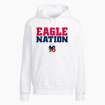 Oswalt Eagles adidas Men's Fleece Hoody Front Thumbnail