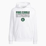Pine Cobble Pine Cobble adidas Men's Fleece Hoody Front Thumbnail