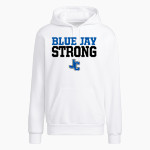 Junction City Blue Jays adidas Men's Fleece Hoody Front Thumbnail