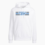 Unity Christian Knights <span class="pdp-name-mascot">Unity Christian Knights</span> adidas Men's Fleece Hoody Front Thumbnail