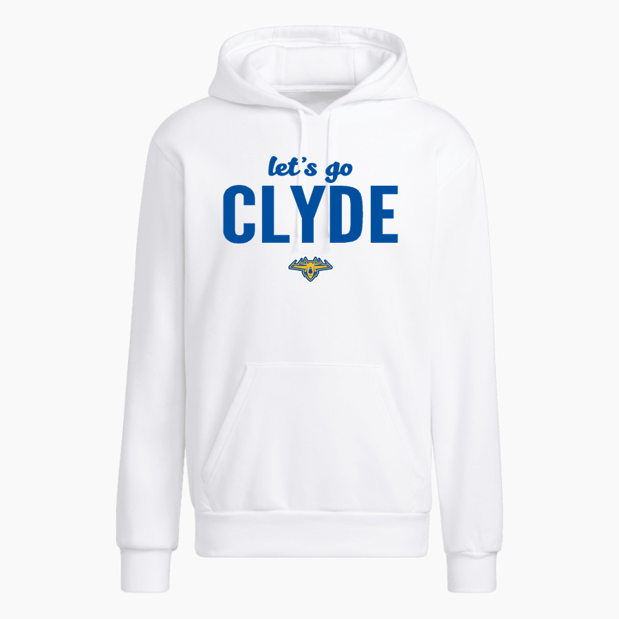 CLYDE HIGH SCHOOL FLIERS <span class="pdp-name-mascot">CLYDE FLIERS</span> adidas Men's Fleece Hoody