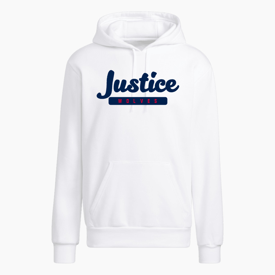 Justice High School WOLVES <span class="pdp-name-mascot">Justice Wolves</span> adidas Men's Fleece Hoody
