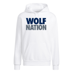 Barker Wolves <span class="pdp-name-mascot">Barker Wolves</span> adidas Men's Fleece Hoodie Front Thumbnail