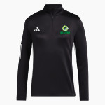 AZ Compass DRAGONS <span class="pdp-name-mascot">Compass Prep DRAGONS</span> adidas Women's 1/2 Zip Golf Jacket Front Thumbnail