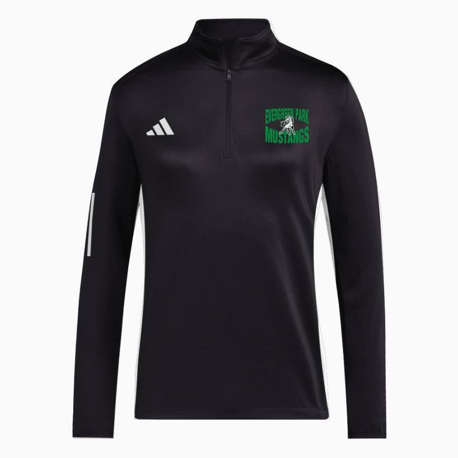 EVERGREEN PARK HIGH SCHOOL MUSTANGS <span class="pdp-name-mascot">EVERGREEN PARK MUSTANGS</span> adidas Women's 1/2 Zip Golf Jacket