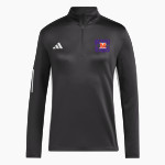 McDonough Rams adidas Women's 1/2 Zip Golf Jacket Front Thumbnail