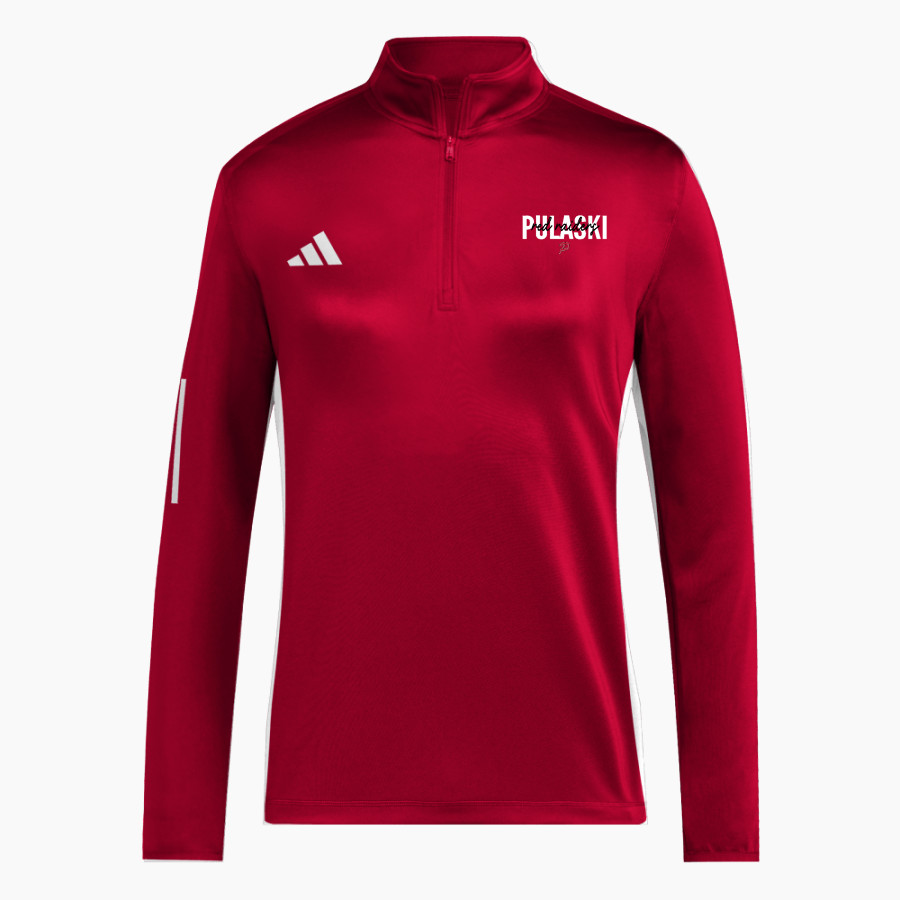 Pulaski Red Raiders adidas Women's 1/2 Zip Golf Jacket
