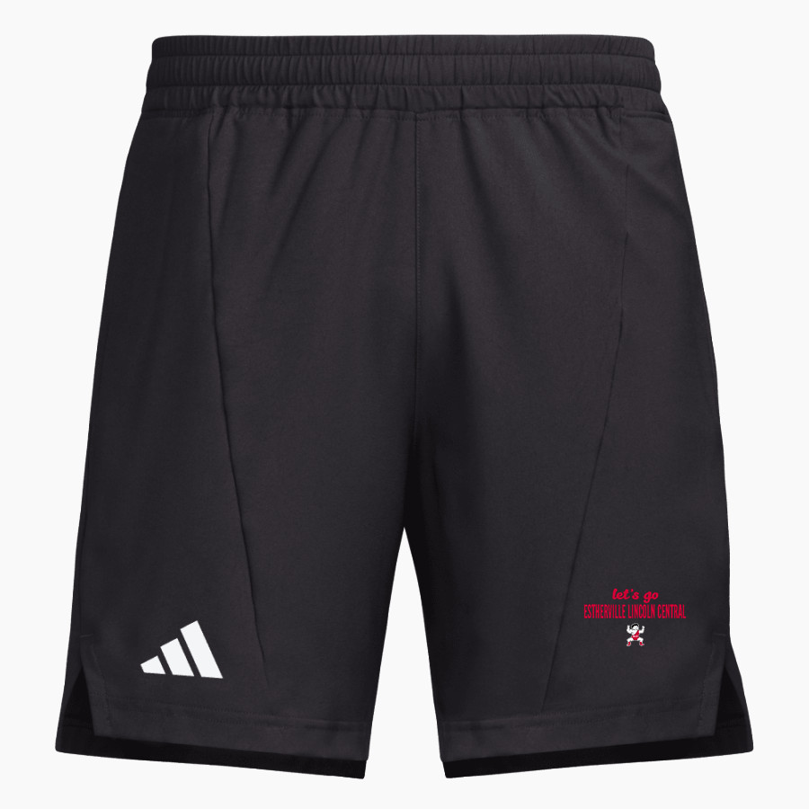 ESTHERVILLE LINCOLN CENTRAL HIGH SHOOL MIDGETS <span class="pdp-name-mascot">ESTHERVILLE LINCOLN CENTRAL MIDGETS</span> adidas Men's D4T Woven Short With Pocket