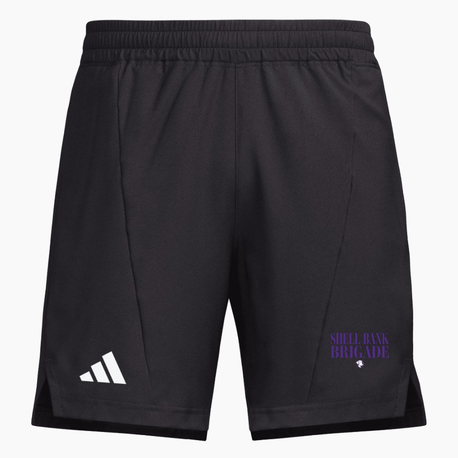 Shell Bank Brigade <span class="pdp-name-mascot">Shell Bank P771K@014 Labradors</span> adidas Men's D4T Woven Short With Pocket