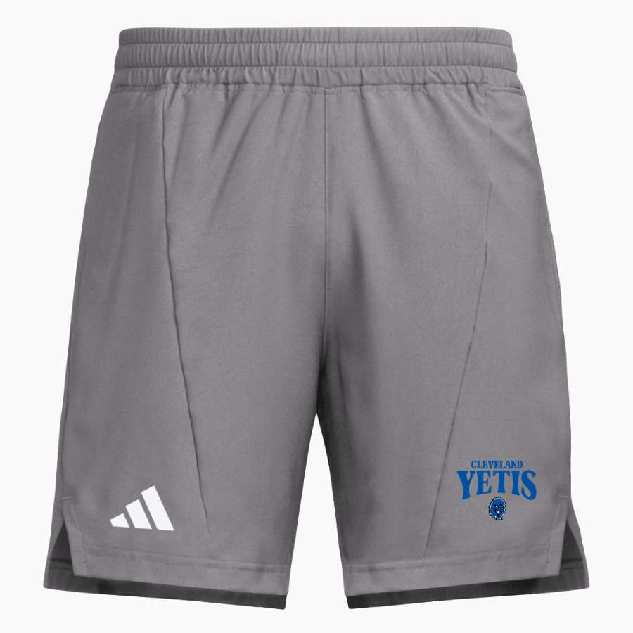 Cleveland Community College Yetis adidas Men's D4T Woven Short With Pocket