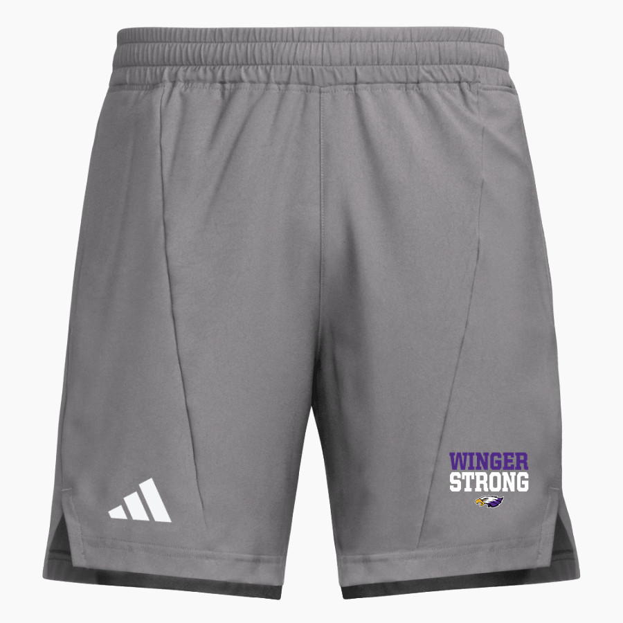 RED WING HIGH SCHOOL WINGERS <span class="pdp-name-mascot">RED WING WINGERS</span> adidas Men's D4T Woven Short With Pocket