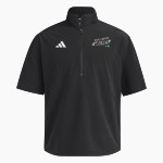 Woods Charter Wolves adidas Men's Short Sleeve Quarter Zip Woven Jacket Front Thumbnail