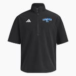 EDEN HIGH SCHOOL BULLDOGS <span class="pdp-name-mascot">EDEN BULLDOGS /LADY</span> adidas Men's Short Sleeve Quarter Zip Woven Jacket Front Thumbnail