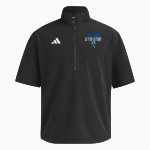 ATWATER HIGH SCHOOL FALCONS adidas Men's Short Sleeve Quarter Zip Woven Jacket Front Thumbnail