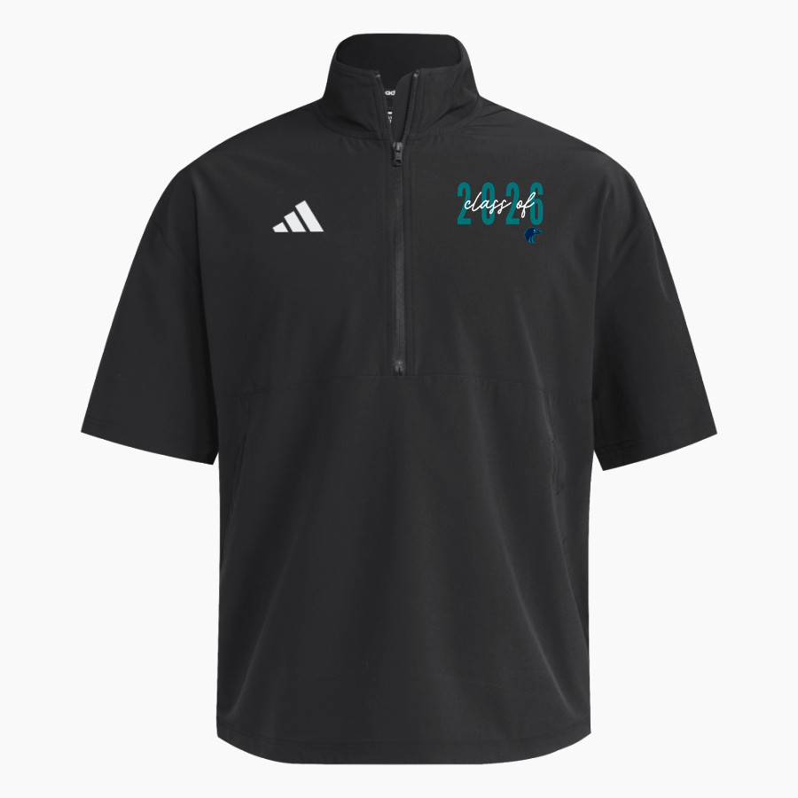 AUBURN RIVERSIDE HIGH SCHOOL RAVENS <span class="pdp-name-mascot">AUBURN RIVERSIDE RAVENS</span> adidas Men's Short Sleeve Quarter Zip Woven Jacket