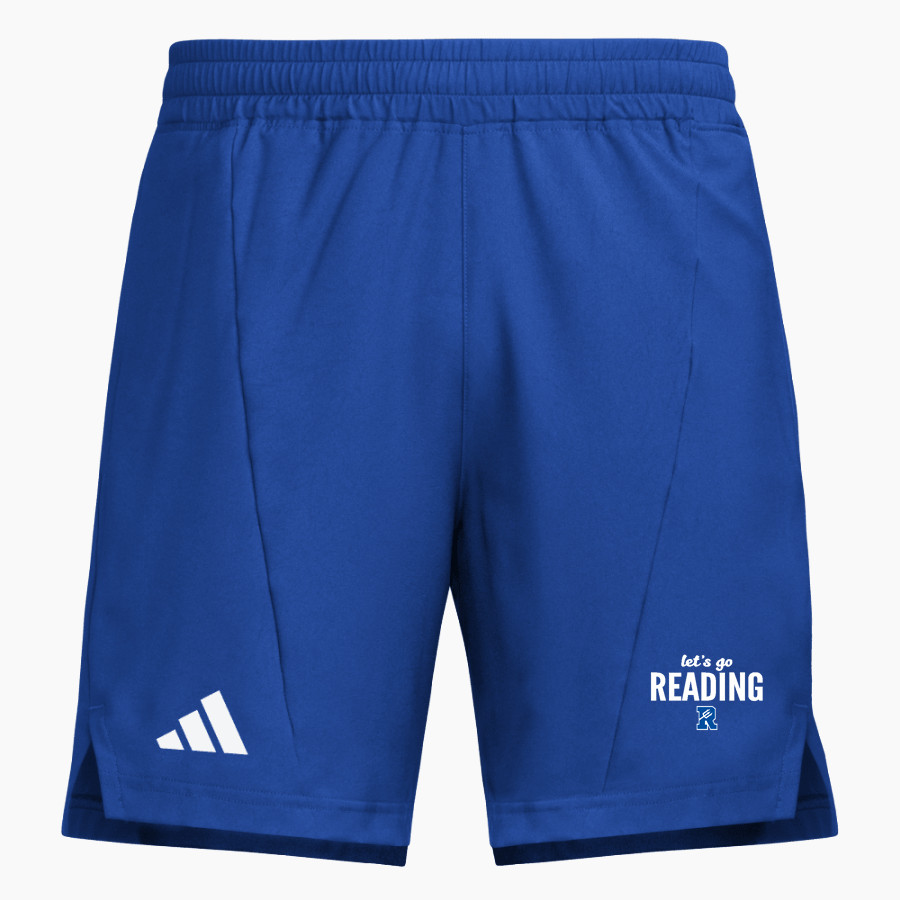 READING SENIOR HIGH SCHOOL BLUE DEVILS <span class="pdp-name-mascot">READING BLUE DEVILS</span> adidas Men's D4T Woven Short With Pocket