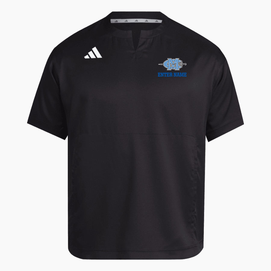 MONTCLAIR HIGH SCHOOL CAVALIERS <span class="pdp-name-mascot">MONTCLAIR CAVALIERS</span> adidas Men's Adizero Dugout Cage Jacket